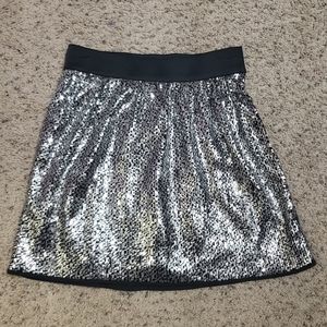 Gap sequin mini skirt size 0